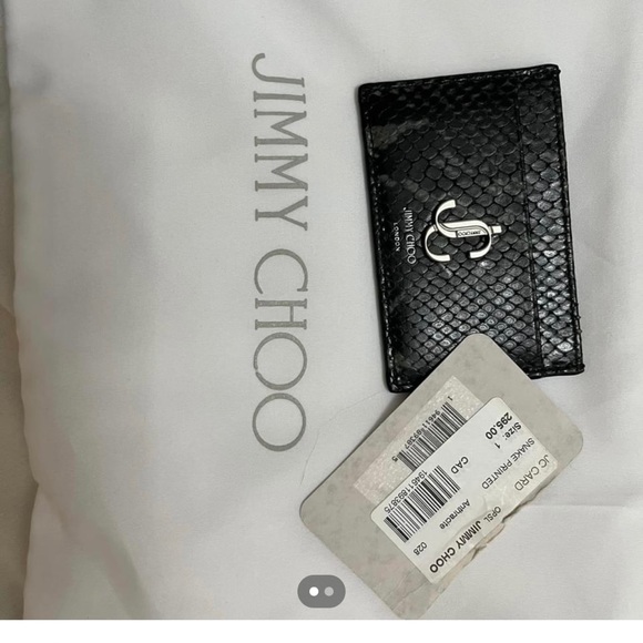 JIMMY CHOO LONDON CARD HOLDER - Picture 5 of 7